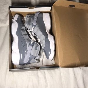 Jordan six rings  color cool grey